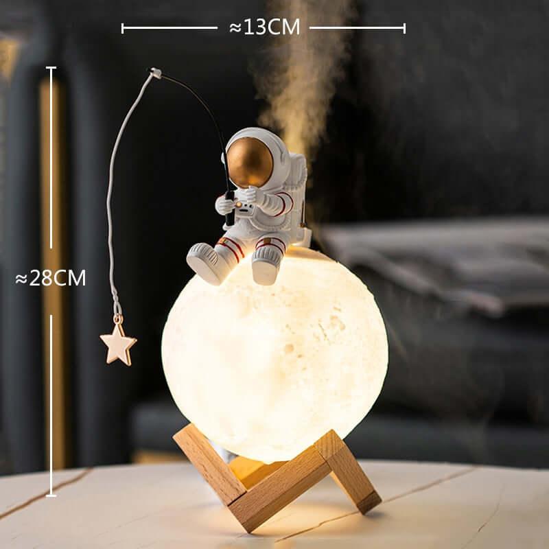 Umidificador de ar e Luminária Decorativa de Astronauta